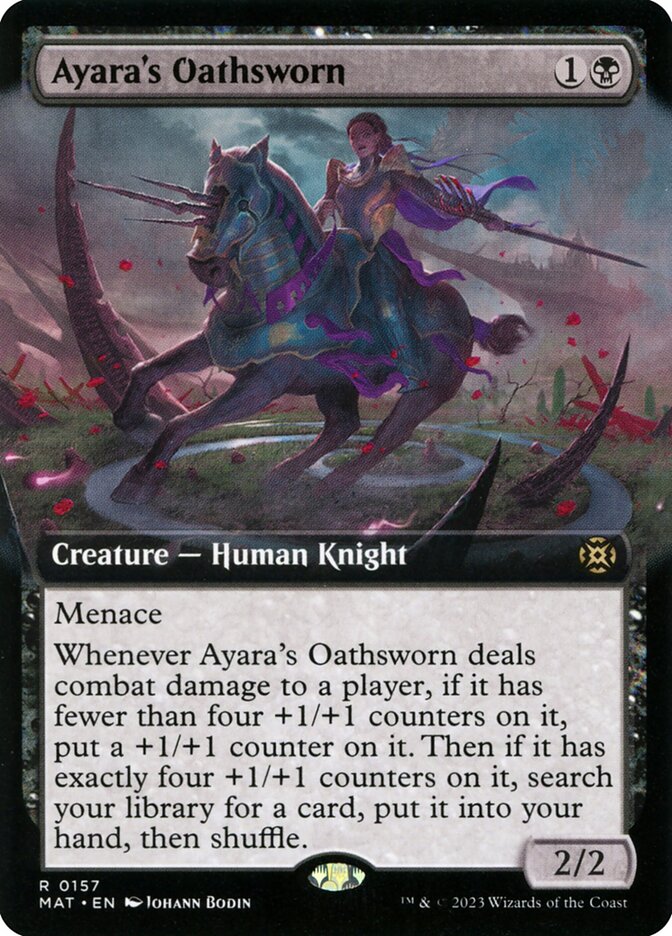 Ayara's Oathsworn - Extended Art - Foil