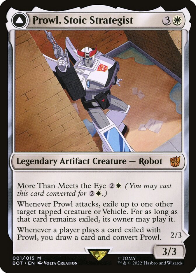 Prowl, Stoic Strategist // Prowl, Pursuit Vehicle