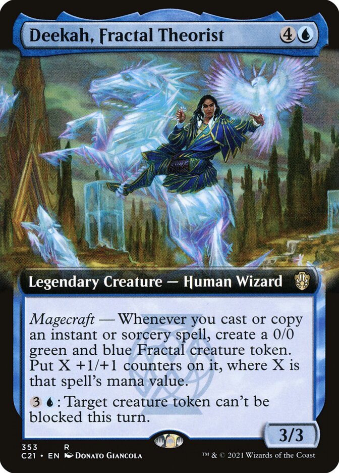 Deekah, Fractal Theorist - Extended Art