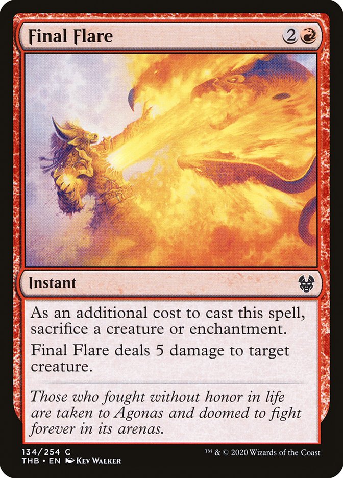 Final Flare - Foil