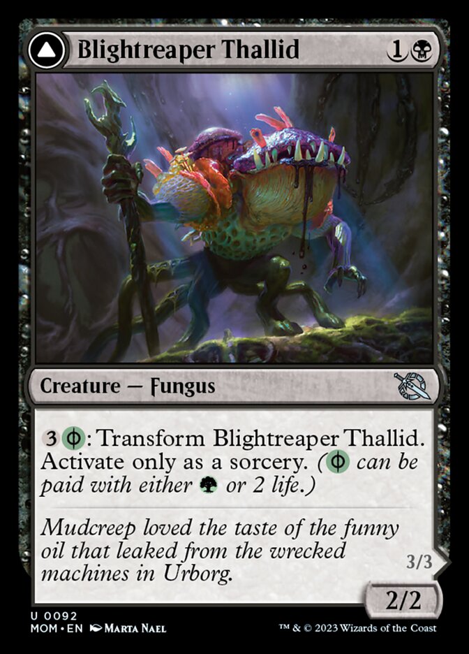 Blightreaper Thallid // Blightsower Thallid - Foil