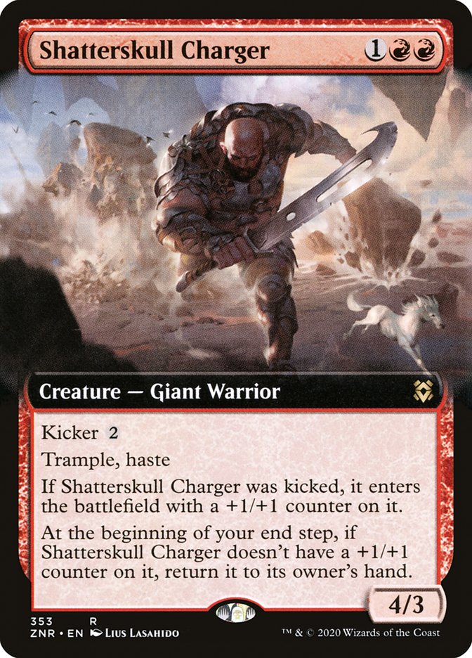 Shatterskull Charger - Extended Art - Foil