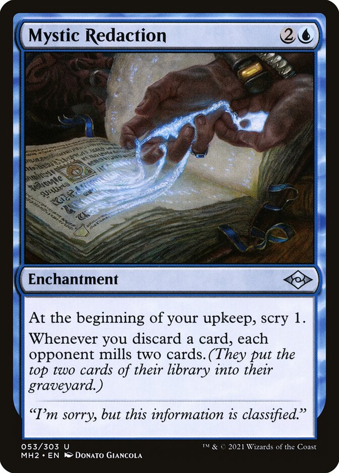 Mystic Redaction - Foil