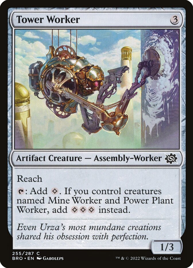 Tower Worker - Foil