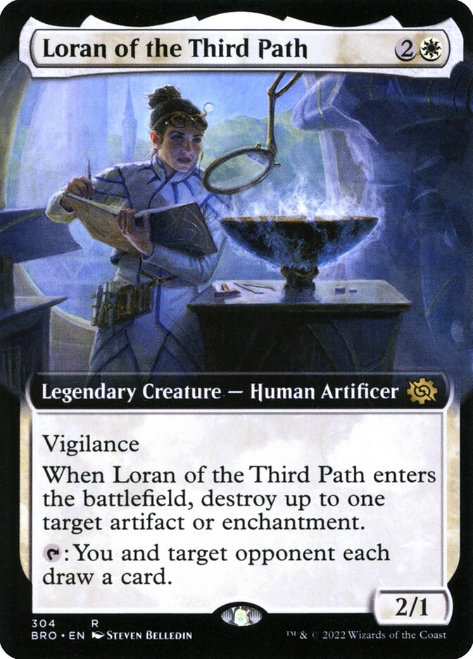 Loran of the Third Path - Extended Art - Foil