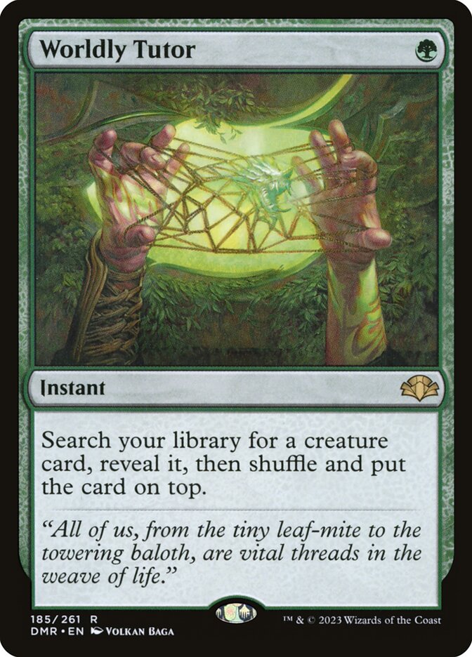 Worldly Tutor - Foil