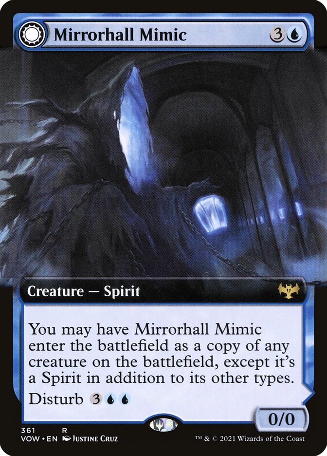 Mirrorhall Mimic // Ghastly Mimicry - Extended Art