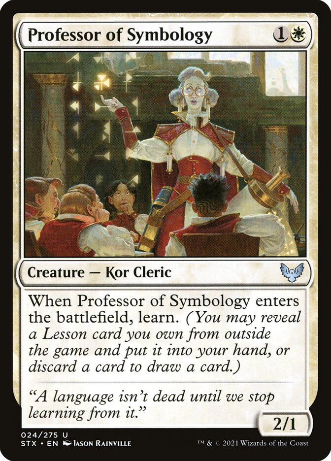 Professor of Symbology - Foil