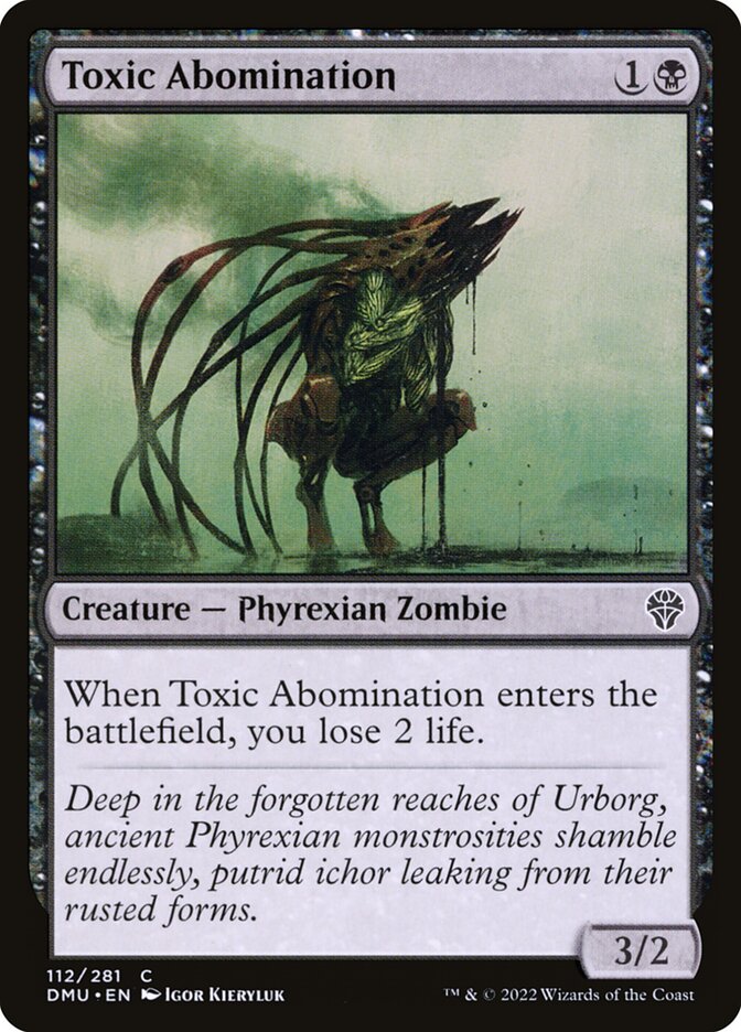 Toxic Abomination - Foil