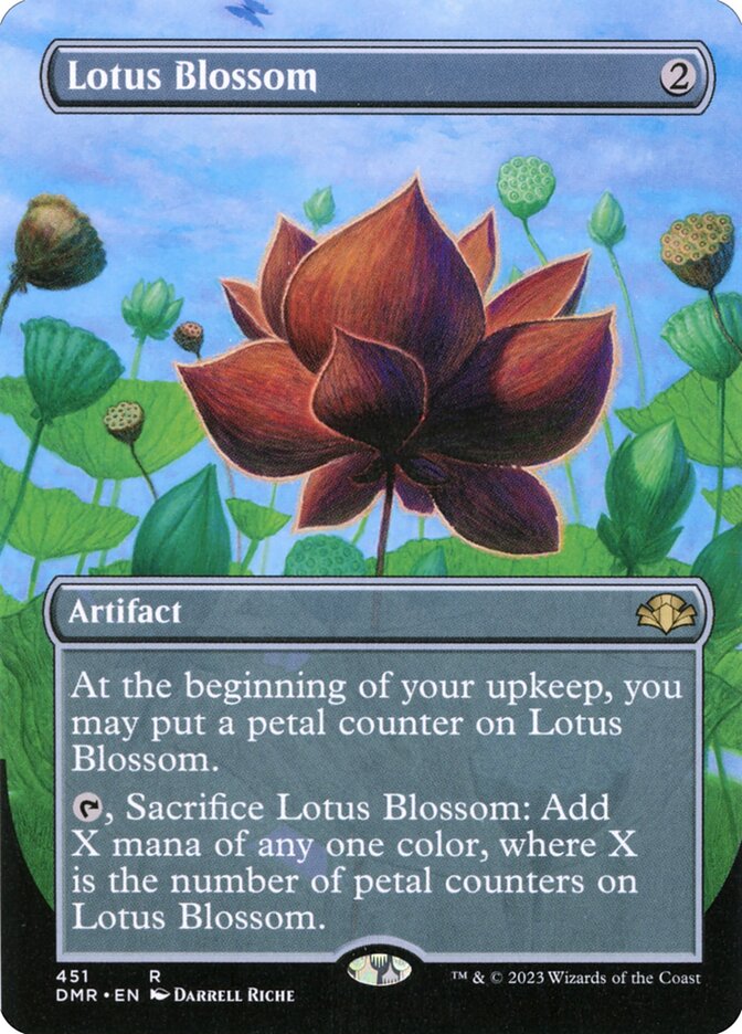 Lotus Blossom - Borderless - Foil