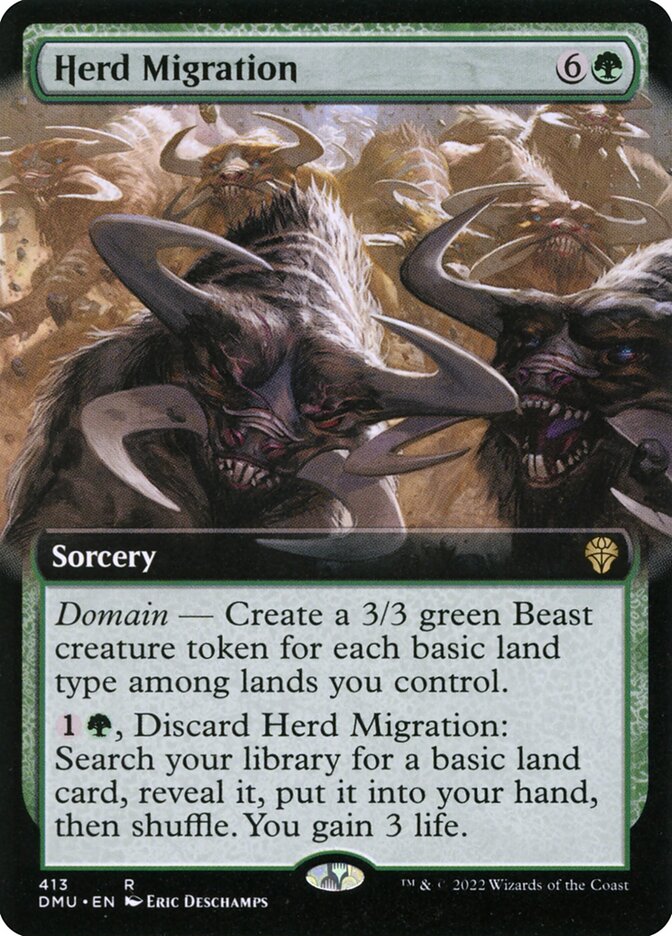 Herd Migration - Extended Art