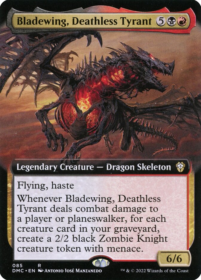 Bladewing, Deathless Tyrant - Extended Art