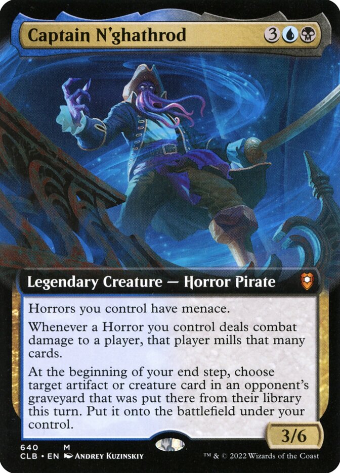 Captain N'ghathrod - Extended Art