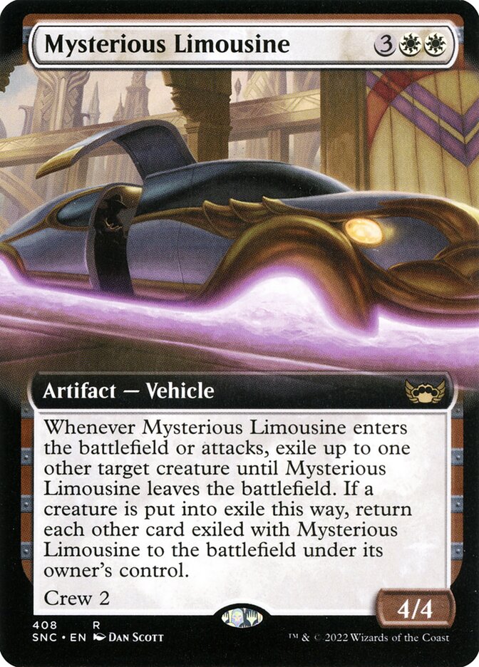 Mysterious Limousine - Extended Art