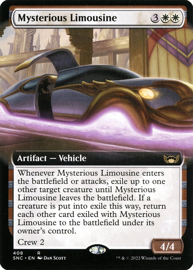 Mysterious Limousine - Extended Art - Foil