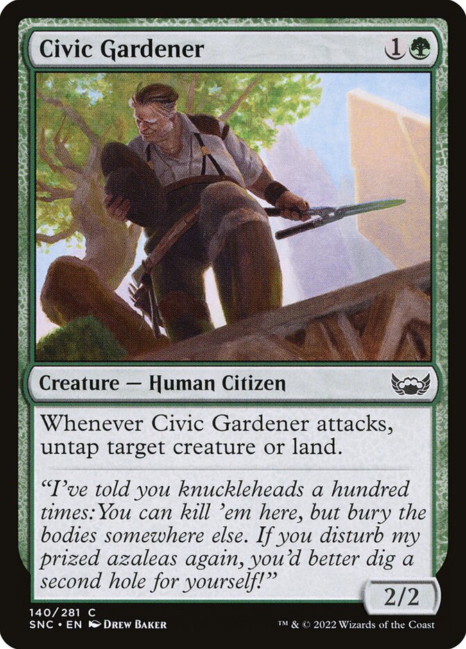 Civic Gardener - Foil