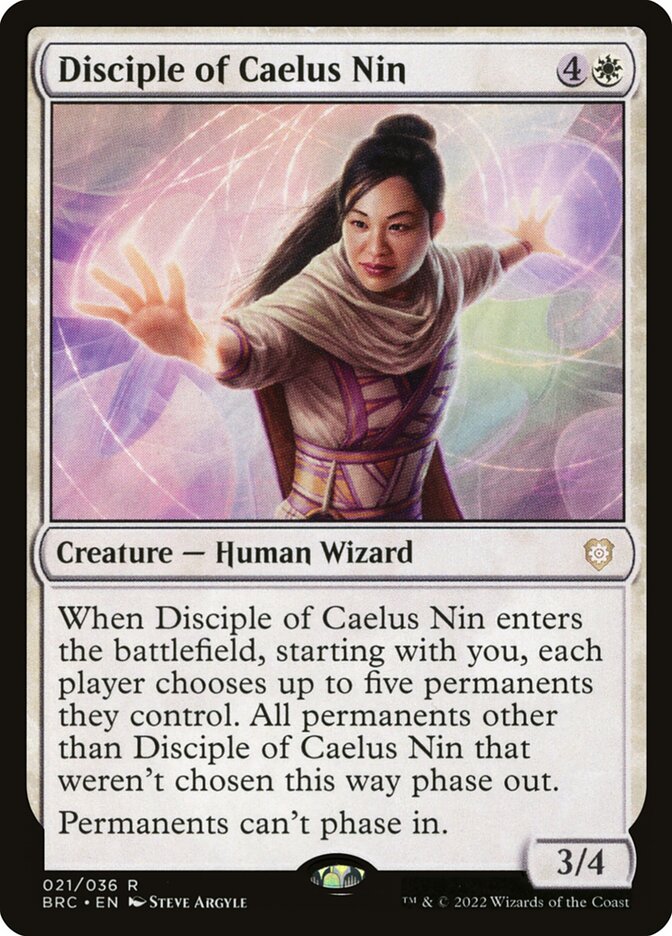 Disciple of Caelus Nin - Foil