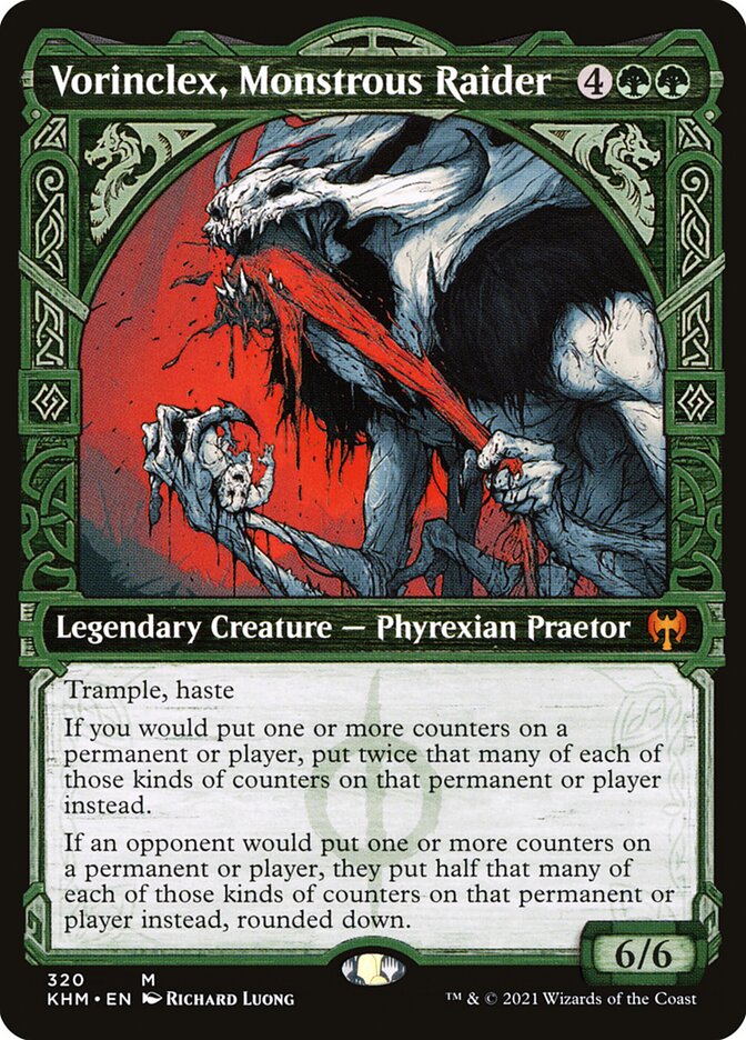 Vorinclex, Monstrous Raider - Showcase - Foil