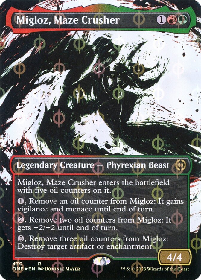 Migloz, Maze Crusher - Compleat - Foil
