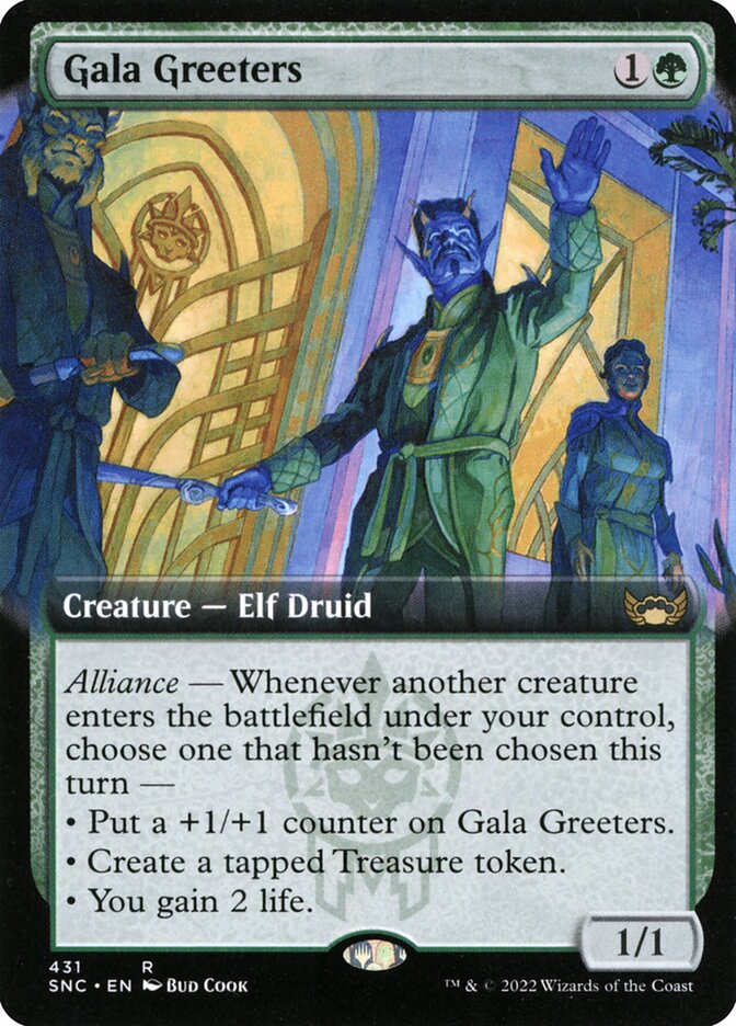 Gala Greeters - Extended Art - Foil