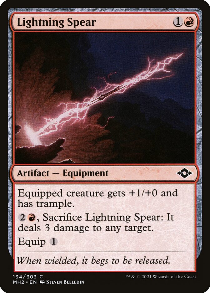 Lightning Spear - Foil