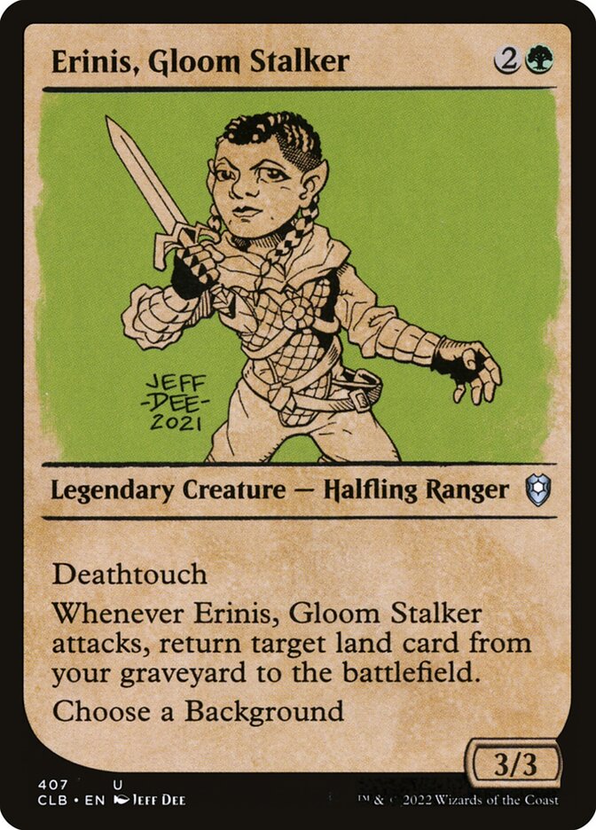 Erinis, Gloom Stalker - Showcase - Foil