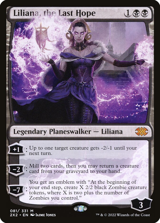 Liliana, the Last Hope - Foil