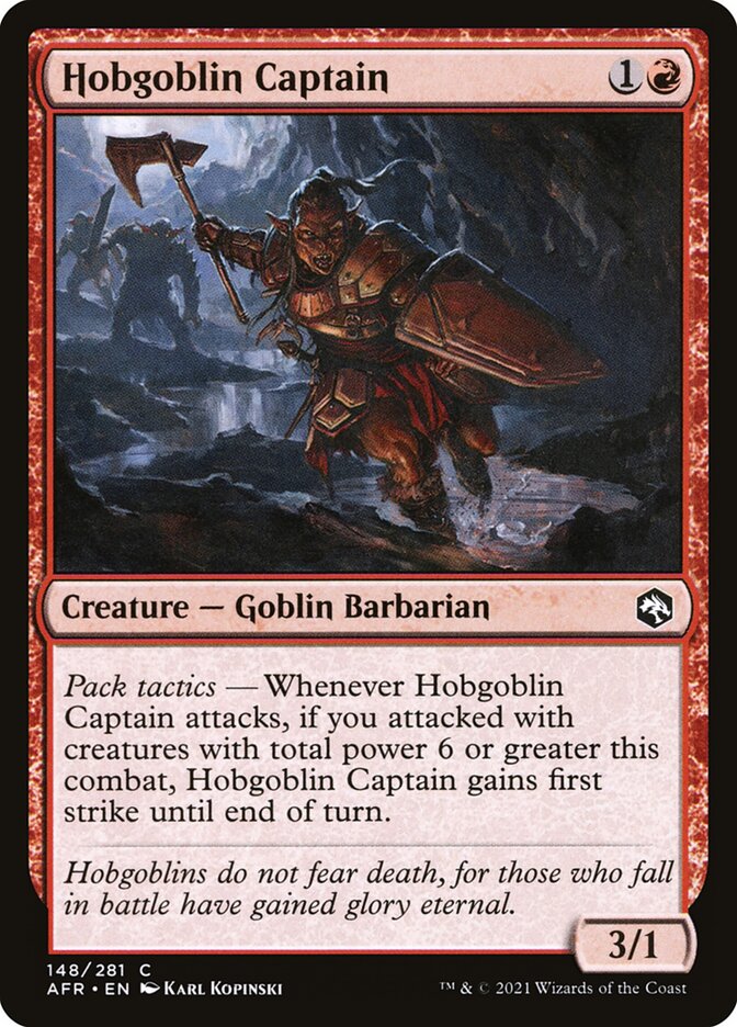 Hobgoblin Captain - Foil