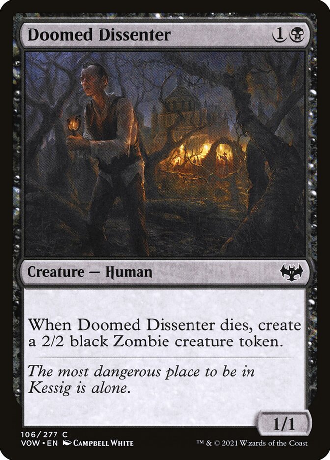 Doomed Dissenter - Foil