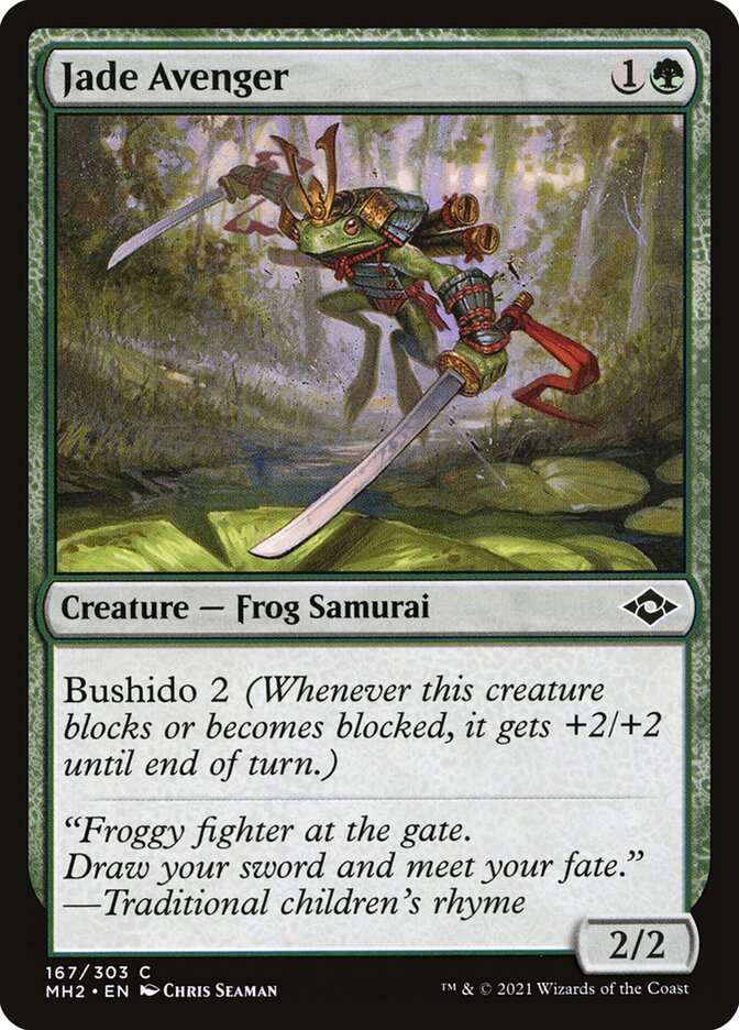 Jade Avenger - Foil