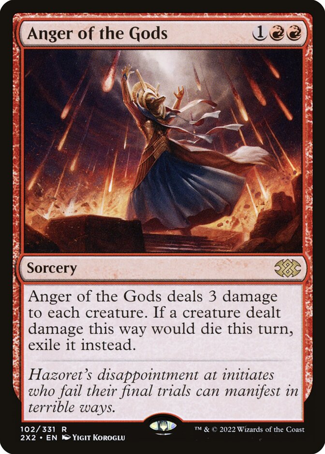 Anger of the Gods - Foil