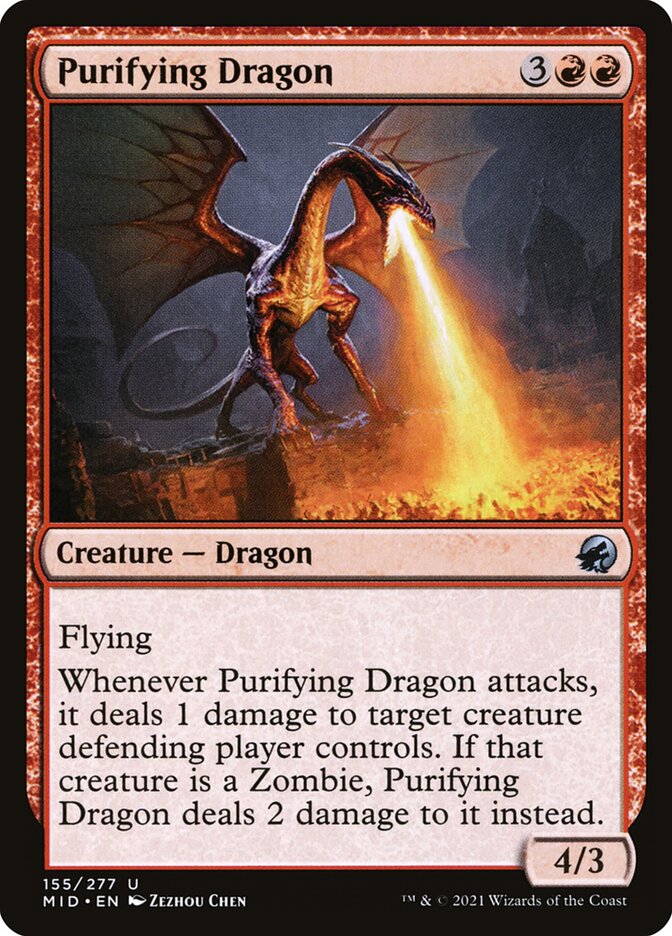 Purifying Dragon - Foil