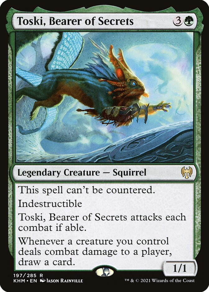 Toski, Bearer of Secrets - Foil