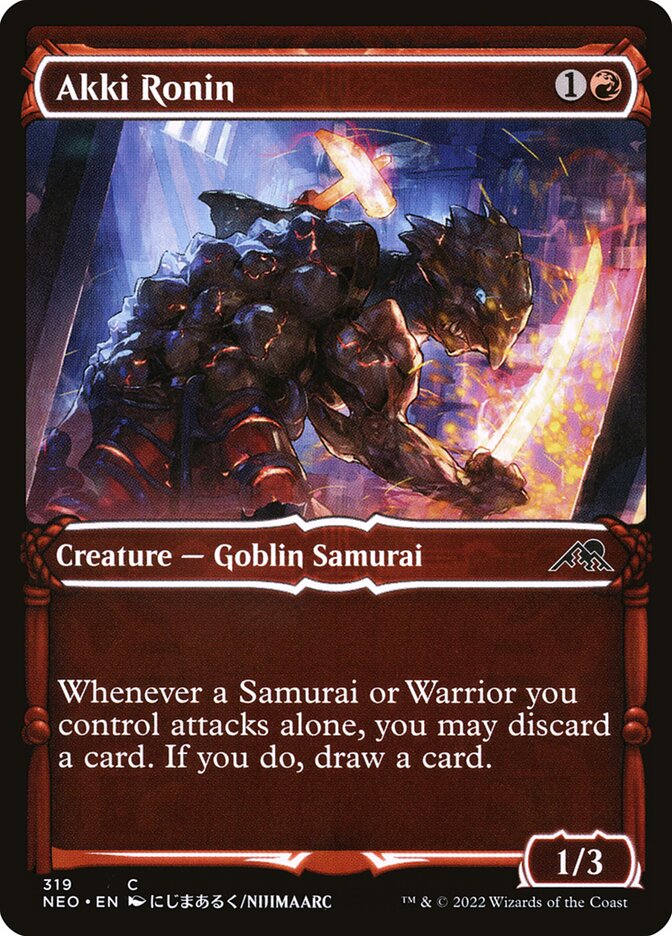 Akki Ronin - Showcase - Foil