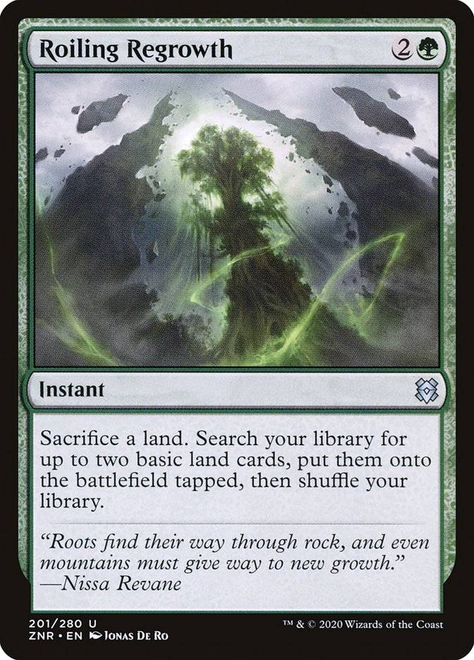 Roiling Regrowth - Foil