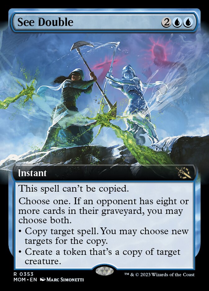 See Double - Extended Art - Foil