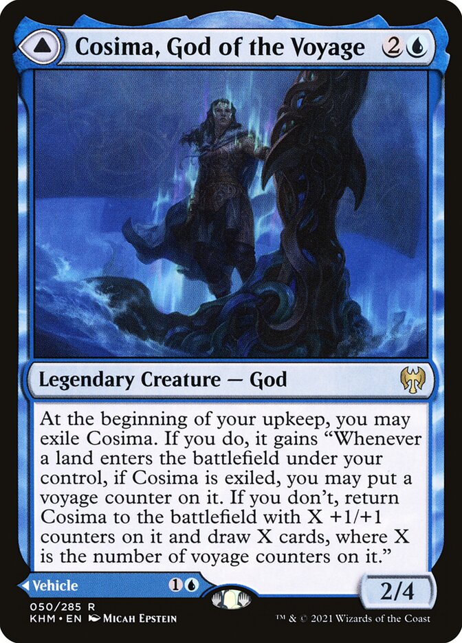 Cosima, God of the Voyage // The Omenkeel - Foil