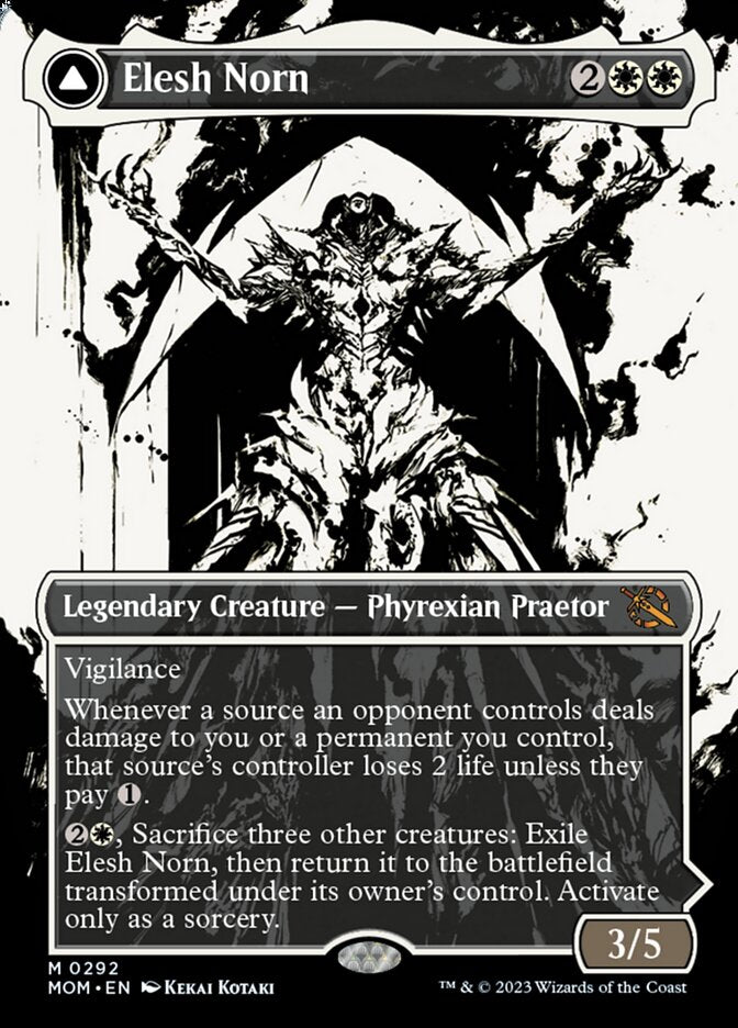 Elesh Norn // The Argent Etchings - Borderless