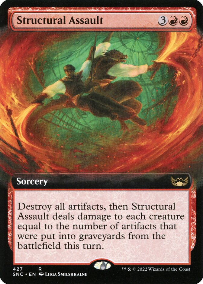 Structural Assault - Extended Art - Foil