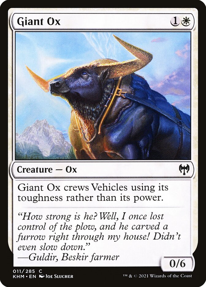 Giant Ox - Foil