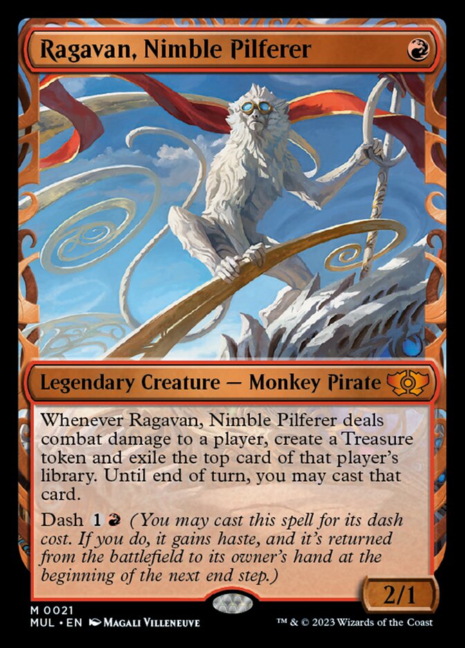 Ragavan, Nimble Pilferer - Showcase - Foil