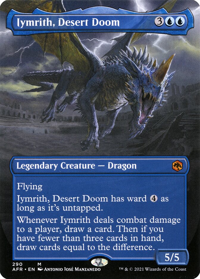 Iymrith, Desert Doom - Borderless - Foil