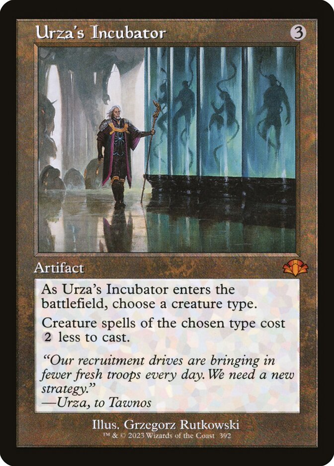 Urza's Incubator - Retro Frame - Foil