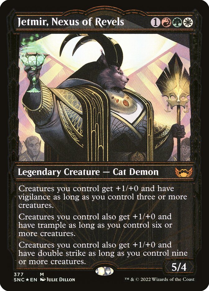 Jetmir, Nexus of Revels - Gilded - Foil