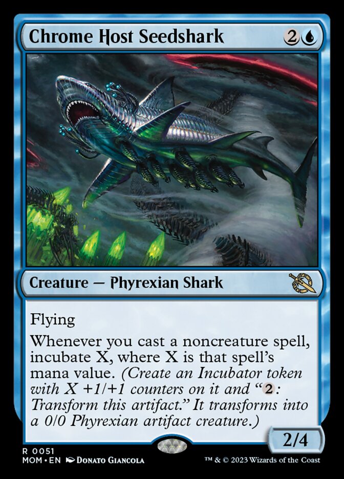 Chrome Host Seedshark - Foil