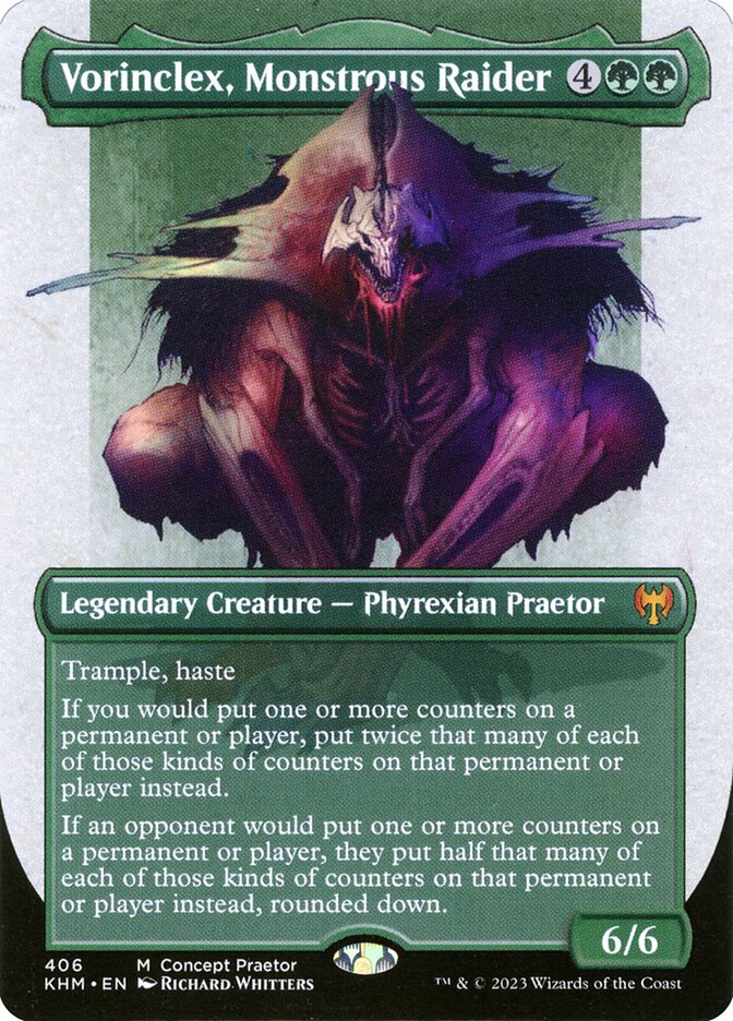Vorinclex, Monstrous Raider - Borderless - Foil